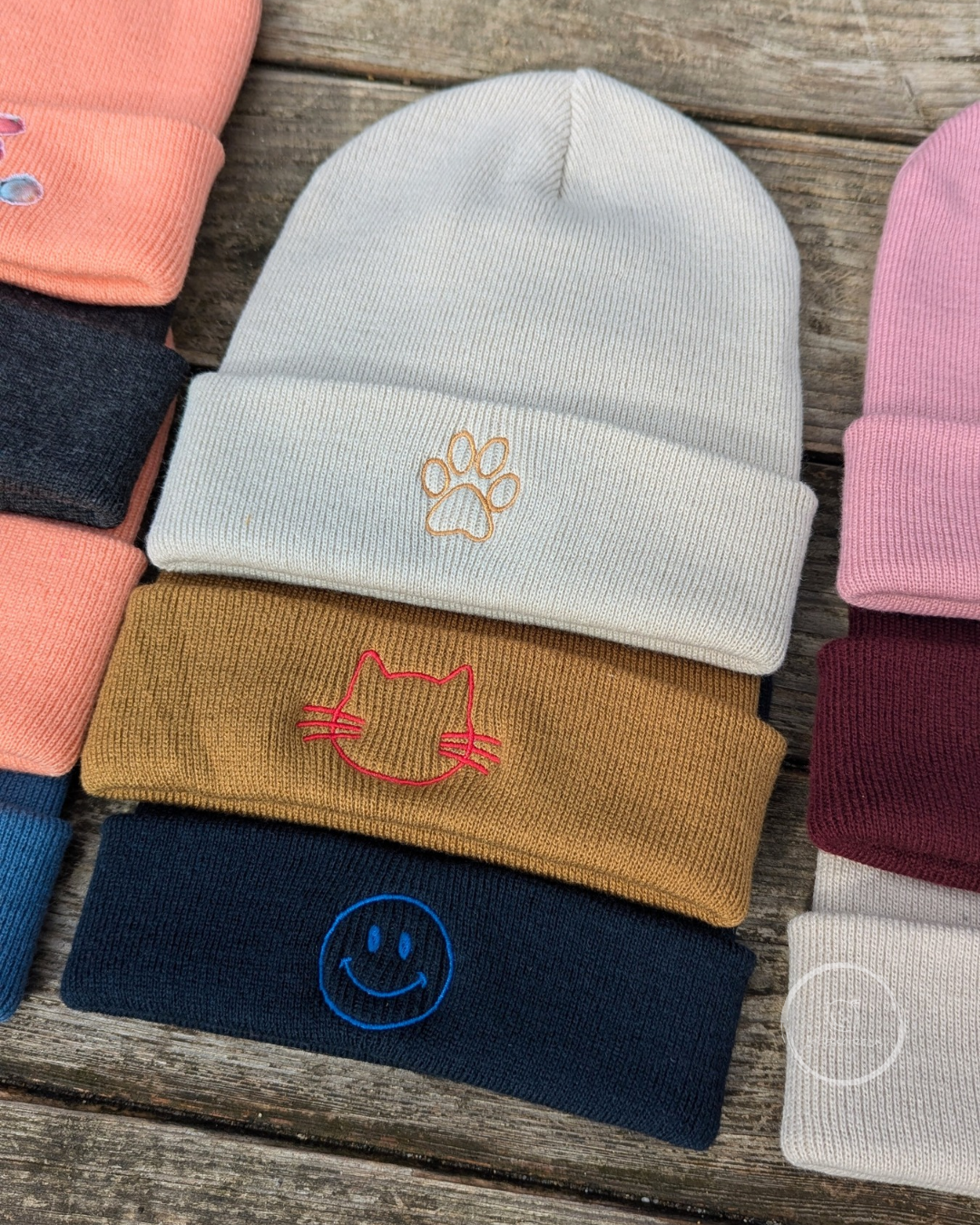 Hipster Beanies Unisex - bestickt