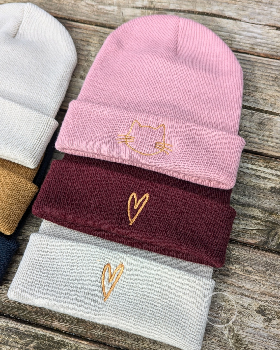 Hipster Beanies Unisex - bestickt